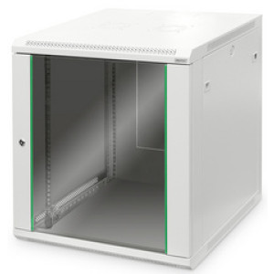 19 inch wandkast dynamisch basis, 12 hoogtes, 60x60 cm