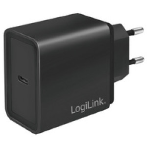 USB-C-lader met USB-poort, 18 watt, zwart