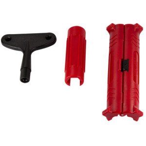 LogiLink montageset voor F-stekkers en coaxkabels, 3-delig.