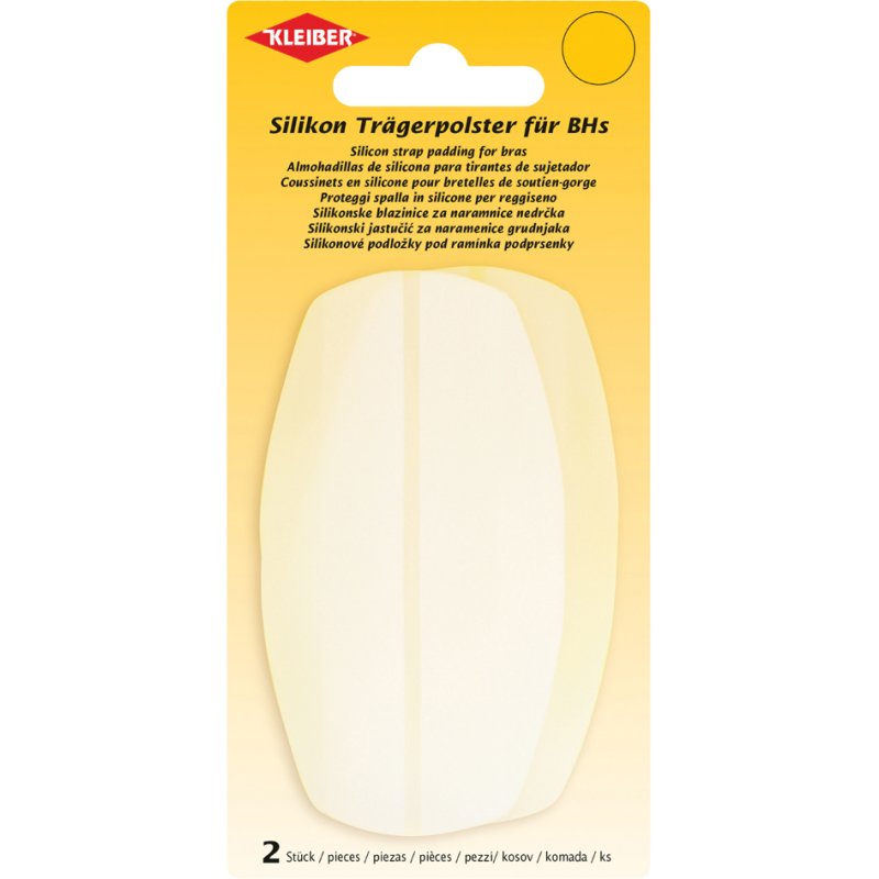 Siliconen schouderbanden kussentjes, transparant