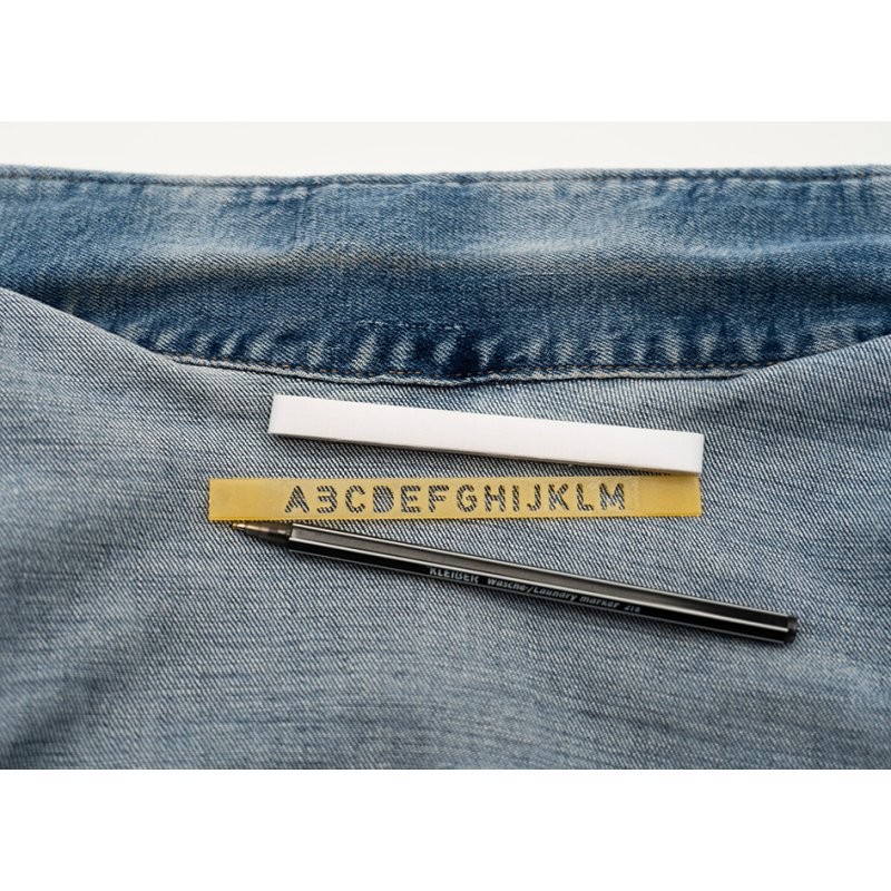 Etikettenset voor kledingmerken