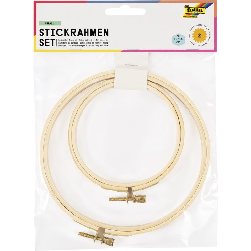 Houten bord-stickersset, klein formaat