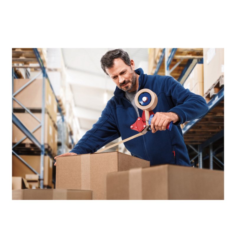 tesapack PAPER ecoLogo verpakkingstape, 38 mm x 25 m