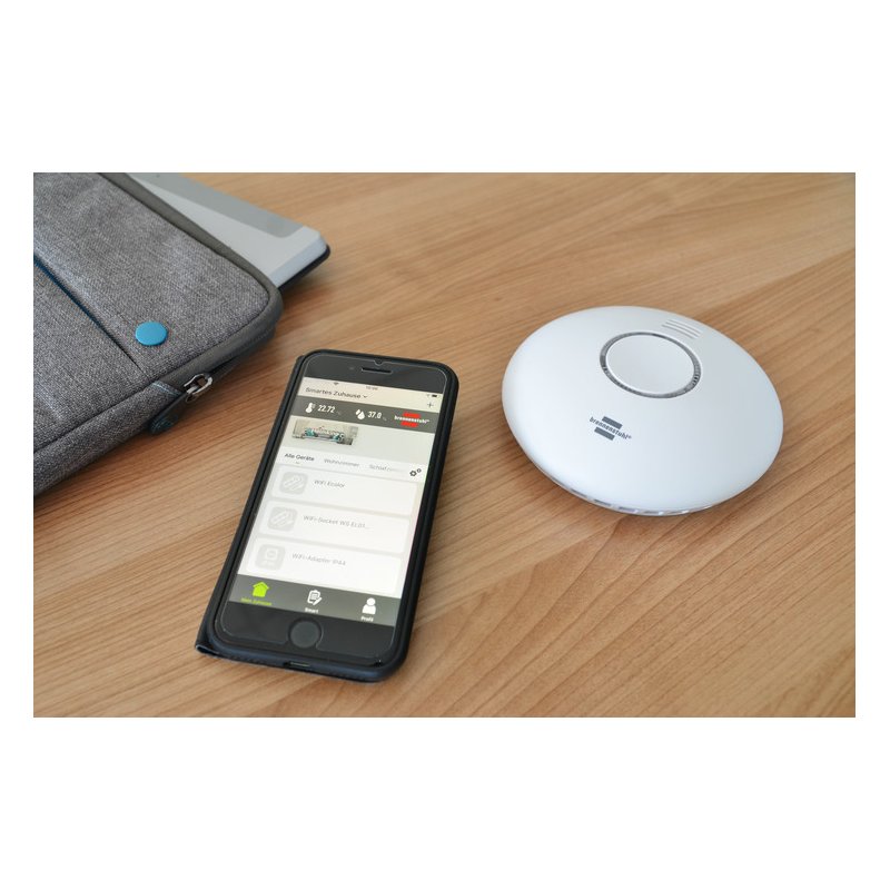 Brennenstuhl Connect WiFi rookmelder WRHM01