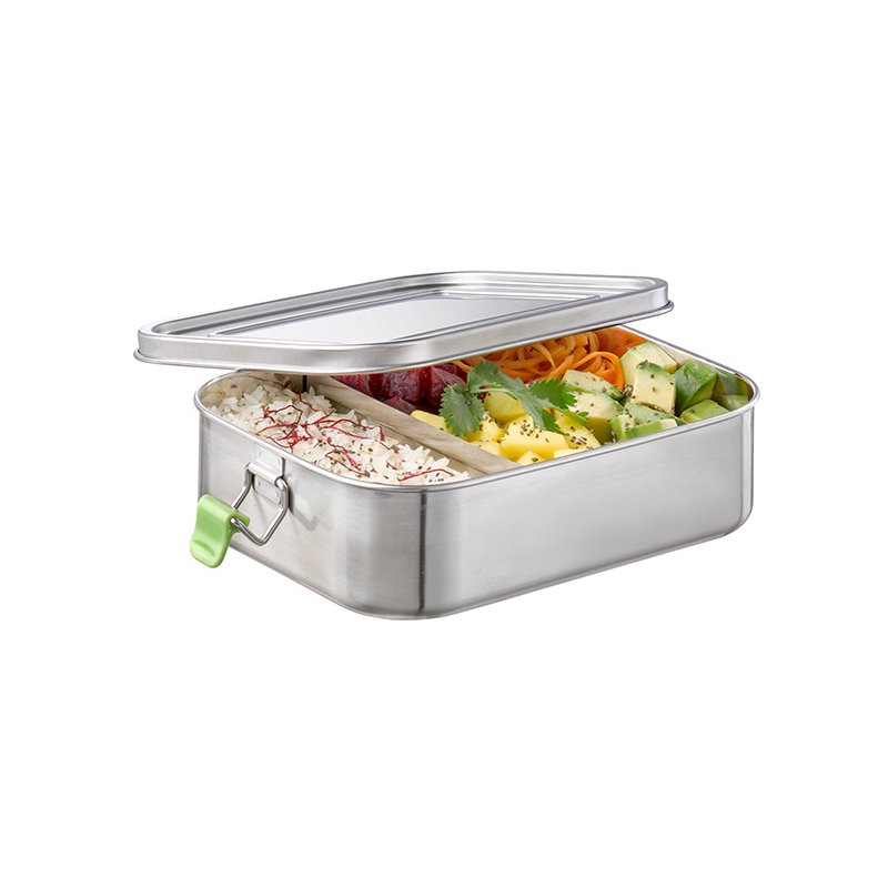APS Lunchbox Lunchbuddy L, roestvrij staal, 1,1 liter