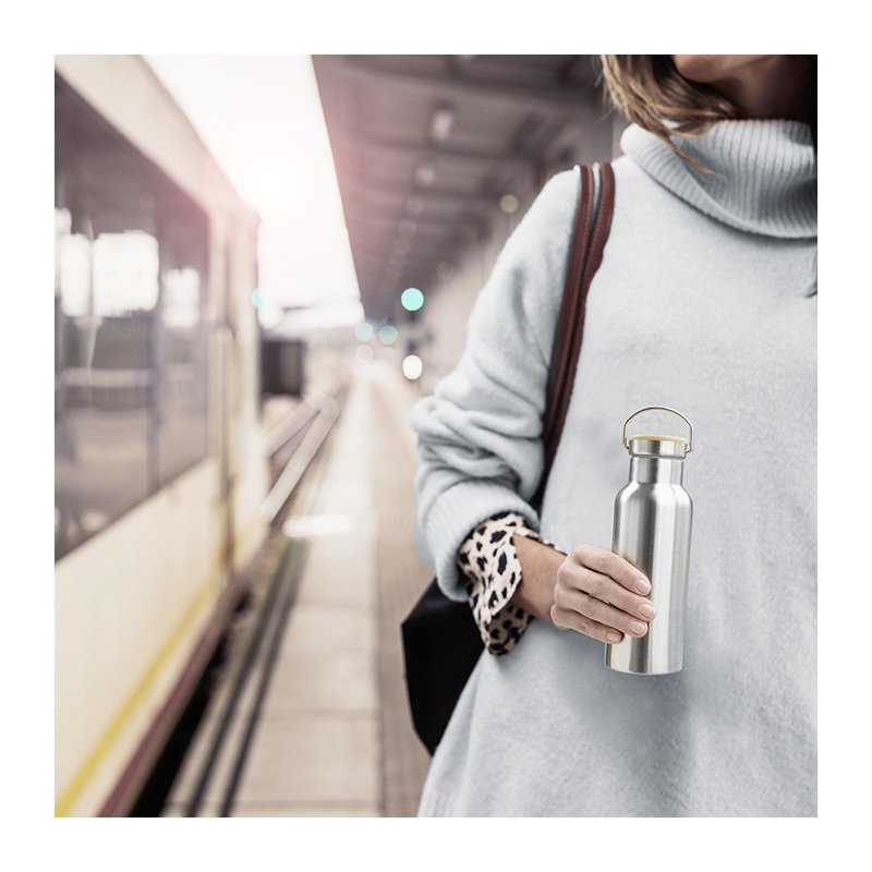 APS Drinkfles, van mat roestvrij staal, 0,5 liter