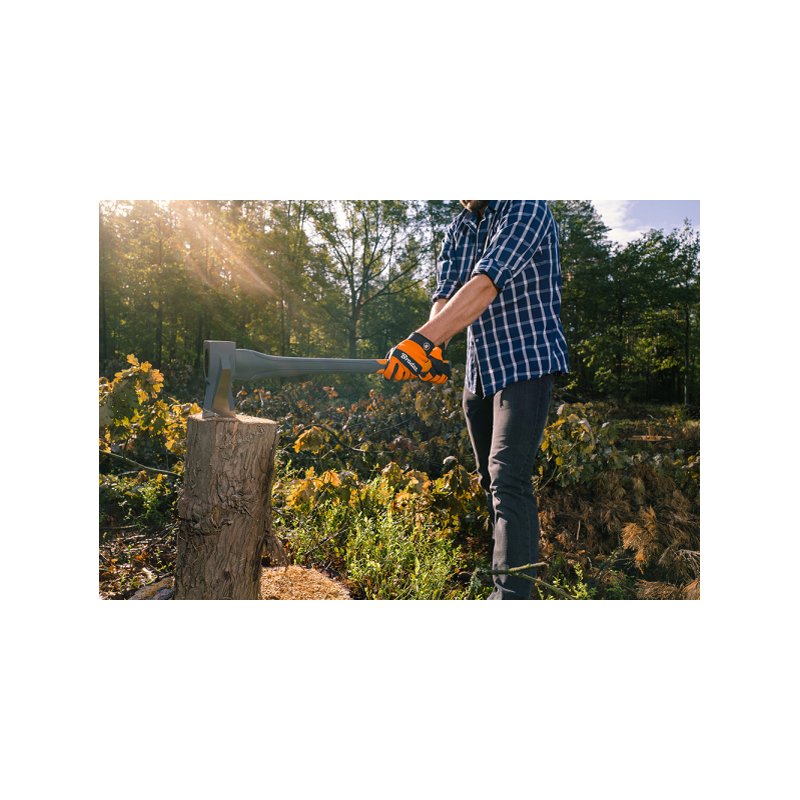 Bradas kloofbijl met fiberglas steel, 380 mm, 1 kg