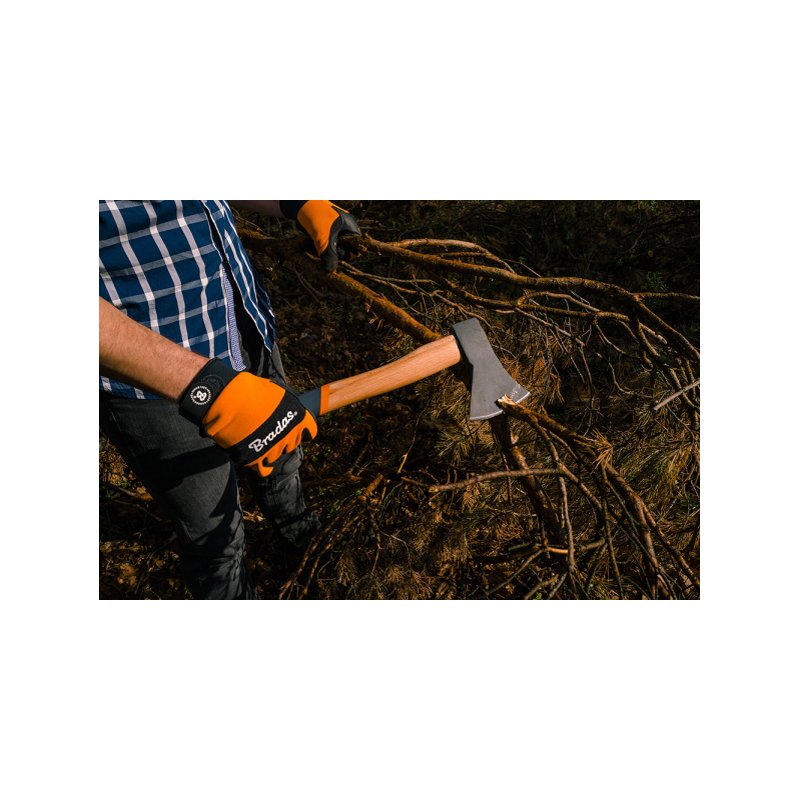 Bradas universele bijl met houten steel, 390 mm, 1 kg