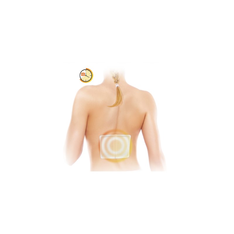 HARO warmtepleisters 130 x 190 mm, wit