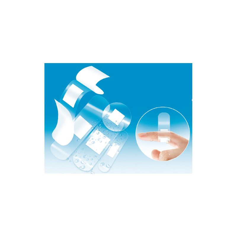 HARO pleisters transparant waterafstotend, 20 stuks