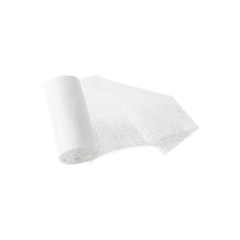 HARO elastische mullbinden wit 60mm x 4m, set van 2 stuks