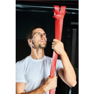 Schildpad Elastische Band Middelmaat, 32 mm, blauw