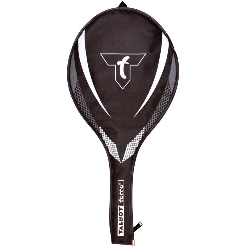 Talbot 3/4 badmintonrakettas, zwart/wit.
