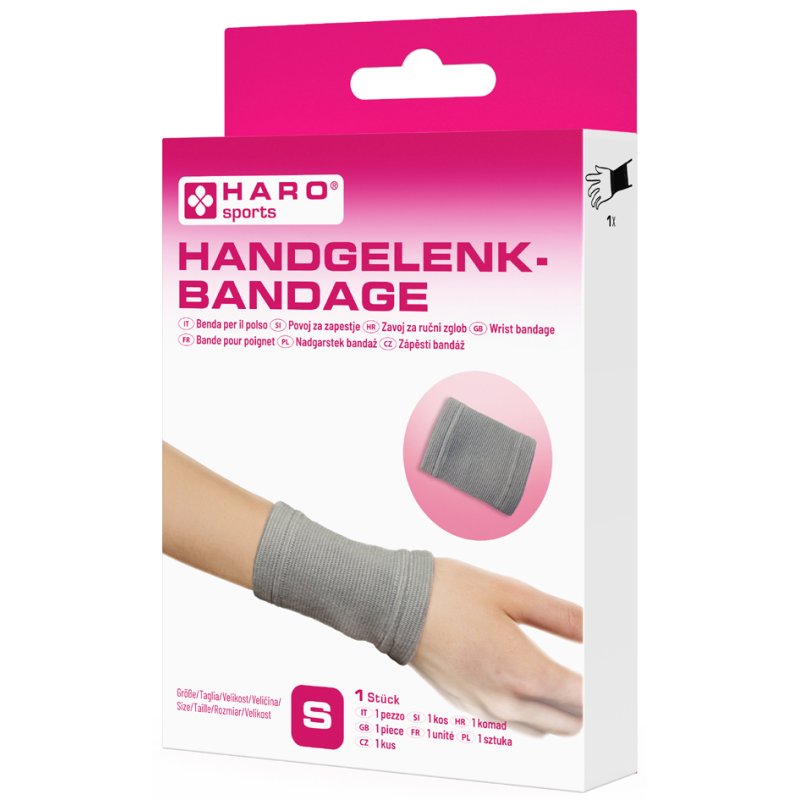 HARO polsbandage maat L grijs