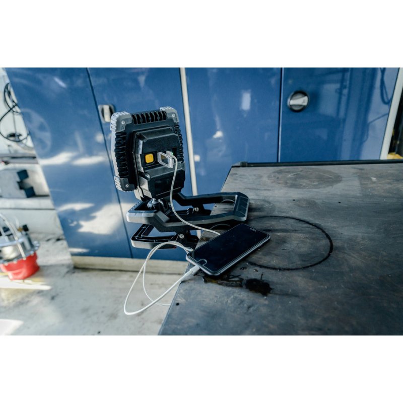 Brennenstuhl draagbare oplaadbare LED bouwlamp CL 1050 MA, 10 Watt