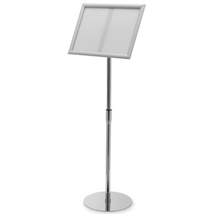 Deflecto infostandaard met klaplijst, A3 formaat