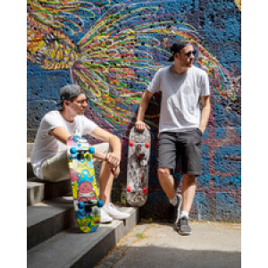 Schildpad Skateboard Kick 31" Rood Parkour