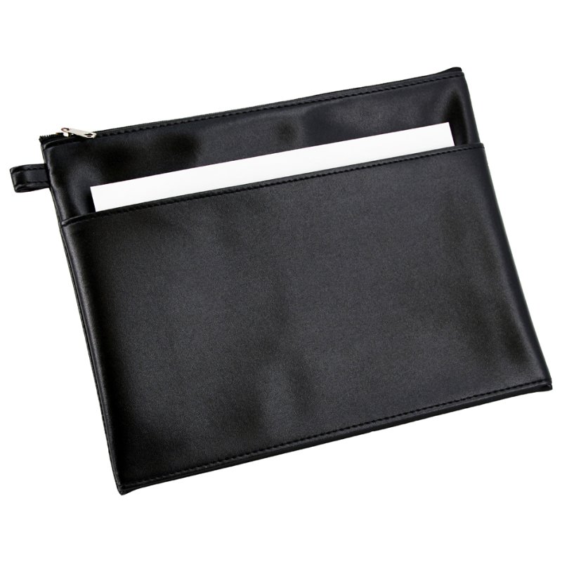 Alassio organizer tas met voorvak, zwart