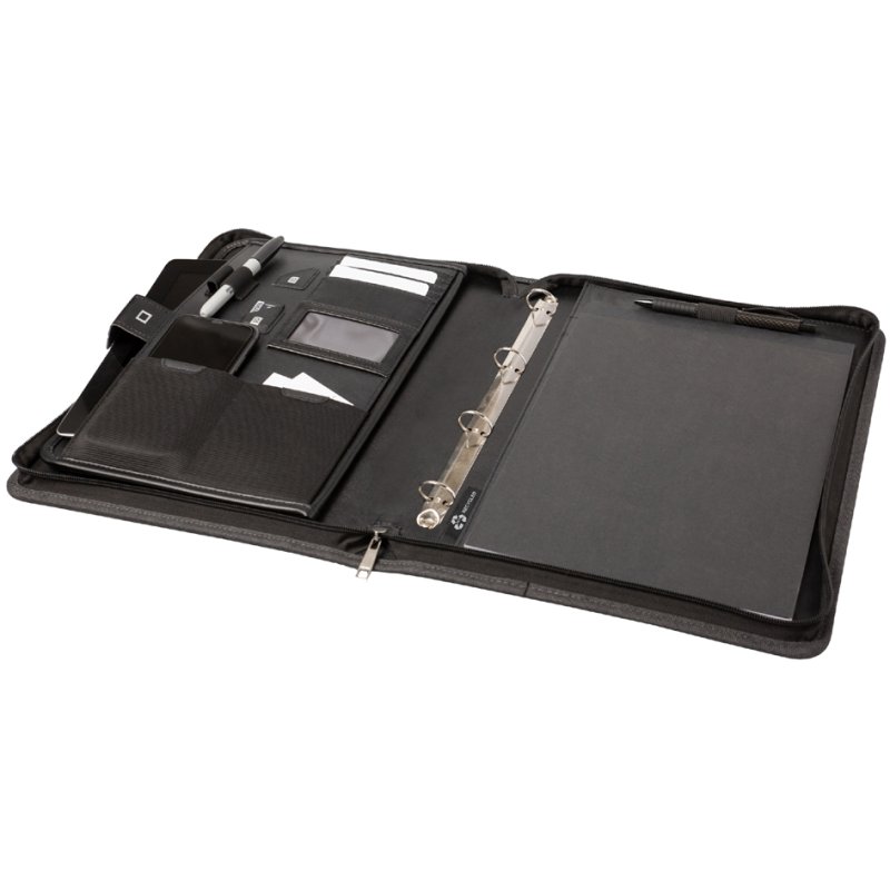 STOP Organizer map RPET GUAM A4 gerecycled PET antraciet