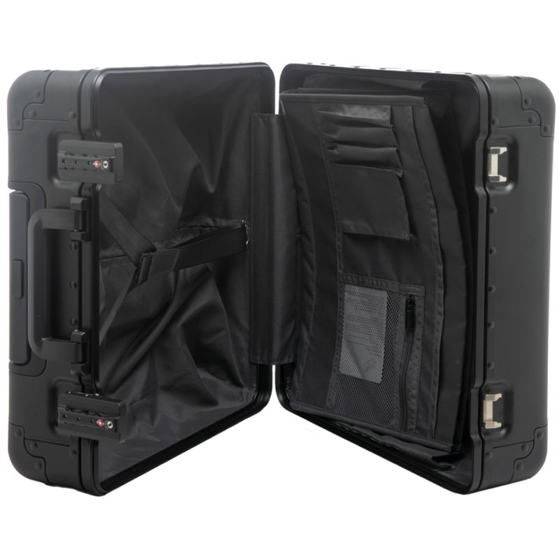 ALUMAXX - Pilotentrolley - Met koffer - Zwart