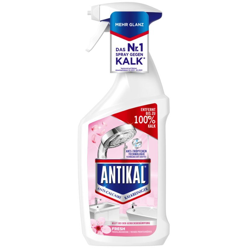 ANTIKAL Kalkverwijderaar Spray Fresh, 800 ml