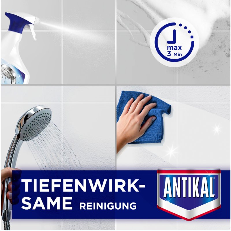 ANTIKAL Kalkverwijderaar Spray Fresh, 800 ml