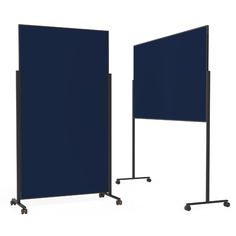 magnetoplan moderatietafel VarioPin, dubbelzijdig, vlamvertragende viltoppervlak, 100x180 cm