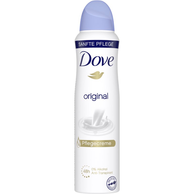Duif Deodorant origineel, 150 ml spuitbus.
