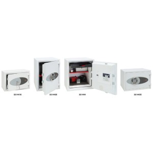 phoenix inbraakweringskluis SS1442K Tres, S2 beveiliging, 20 liter, wit