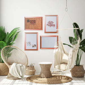 Bi-Office design prikbord Kamashi 600 x 450 mm, goud