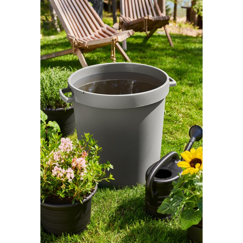 orthex container 65 L, gerecycled kunststoff, taupe