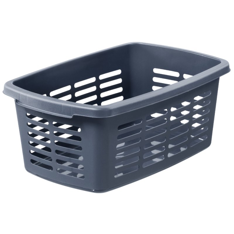 orthex wasmand 30, 30 liter, donkergrijs, 570 x 360 x 230 mm