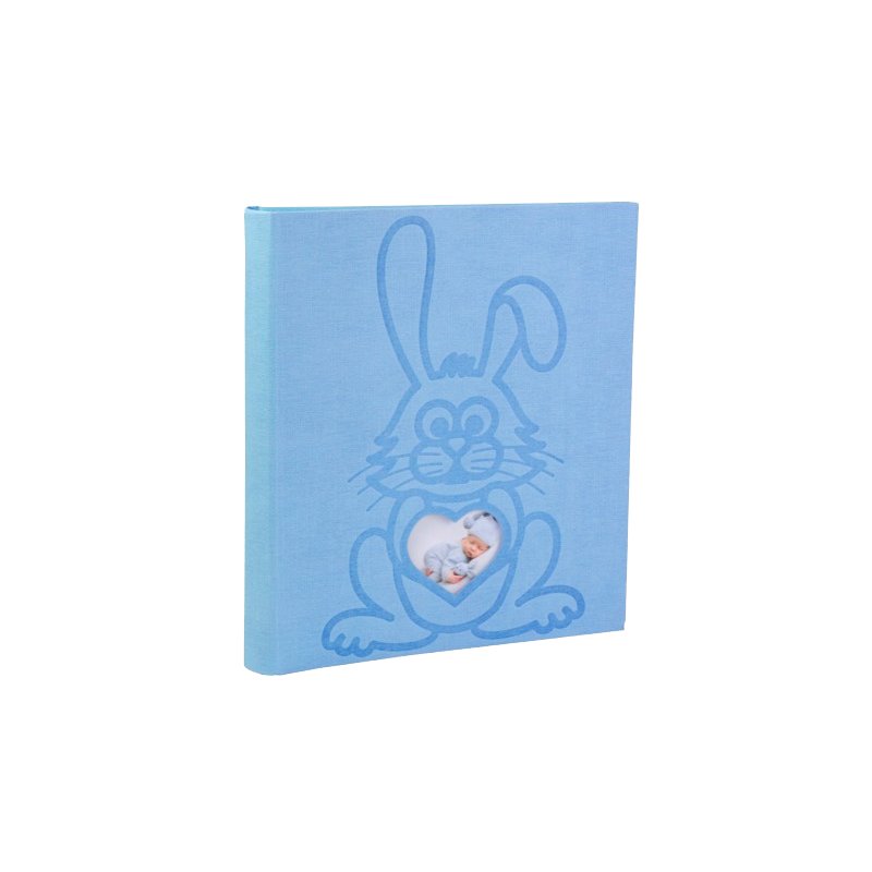 Babyplakboek Teddybeer, lichtblauw