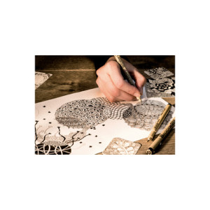 SAKURA fineliner PIGMA MICRON 12, zwart, 0,7 mm, permanente inkt