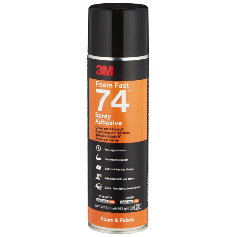 3M - Spuitlijm voor schuim - 500 ml - Oranje