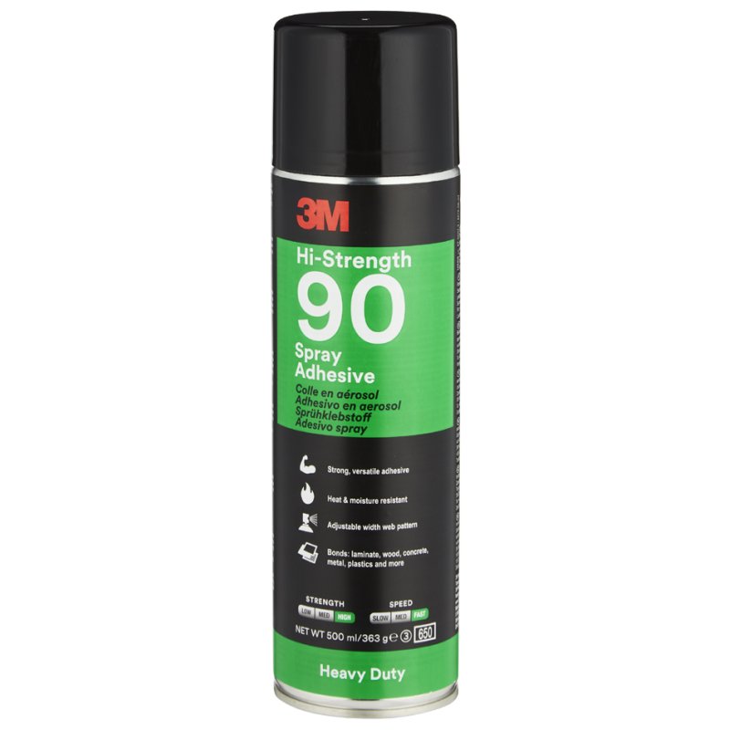 3M - Spuitlijm - Hi-Strength 90 - 500 ml - Kleur: Beige