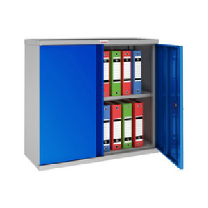 phoenix archiefkast SCL1891, staal, 2 deuren met slot, lichtgrijs