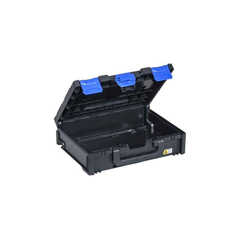 Allit opbergbox EuroPlus MetaBox 340 zwart/blauw