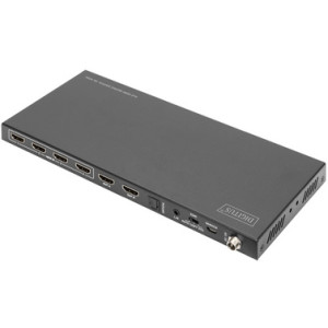 DIGITUS 4x2 HDMI Matrix Switch, 4K/60Hz, zwart