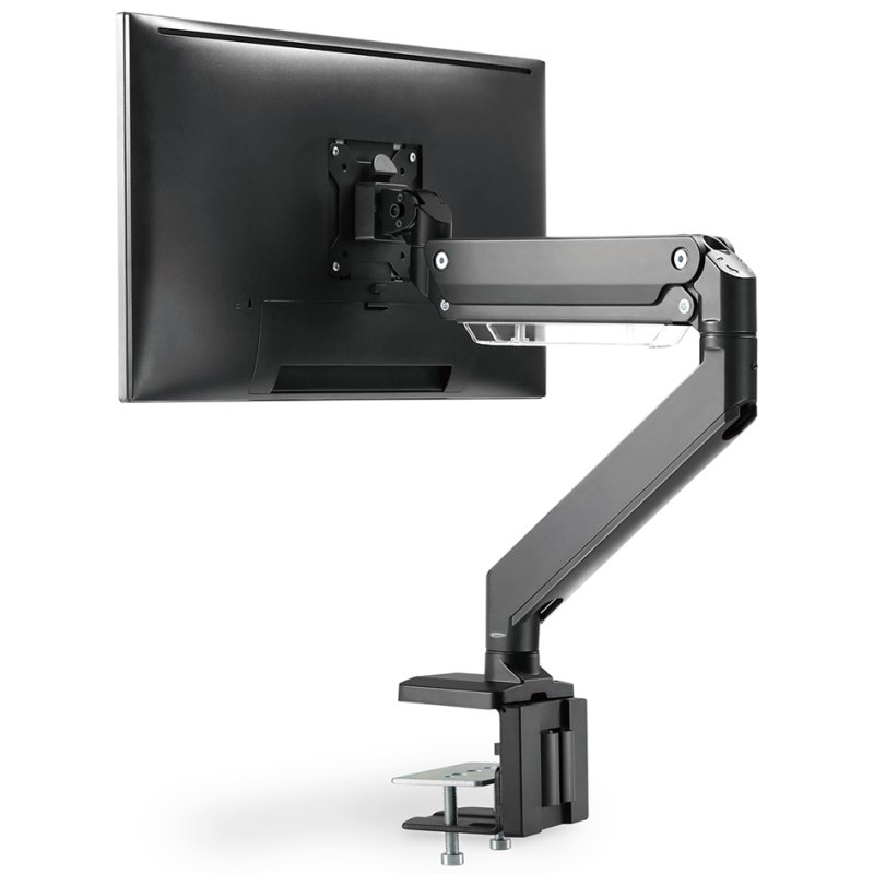 DIGITUS Universele Monitorarm met klembevestiging, zwart