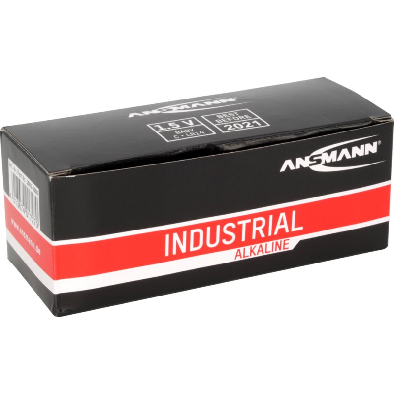 ANSMANN Alkaline batterijen C, industriële kwaliteit, 10 stuks
