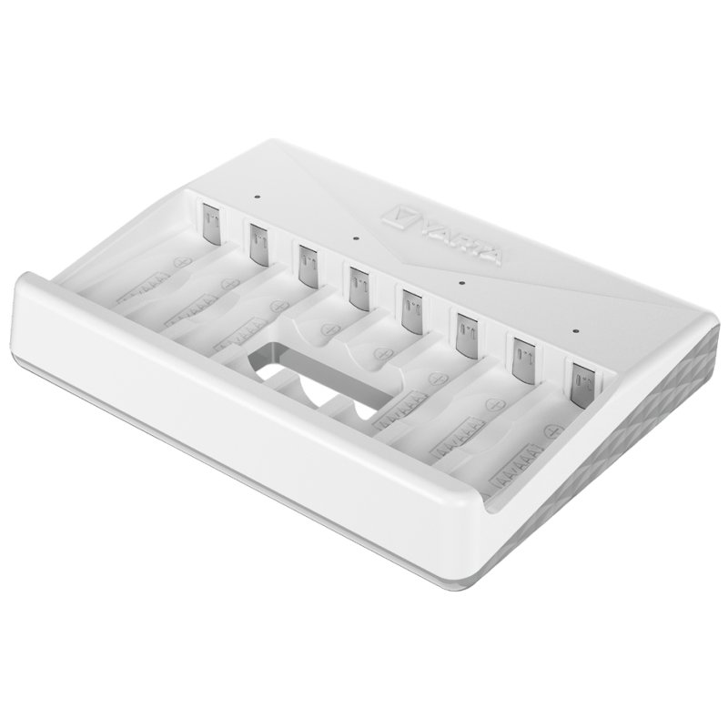 VARTA Multi Batterijlader wit, voor AA en AAA NiMH batterijen