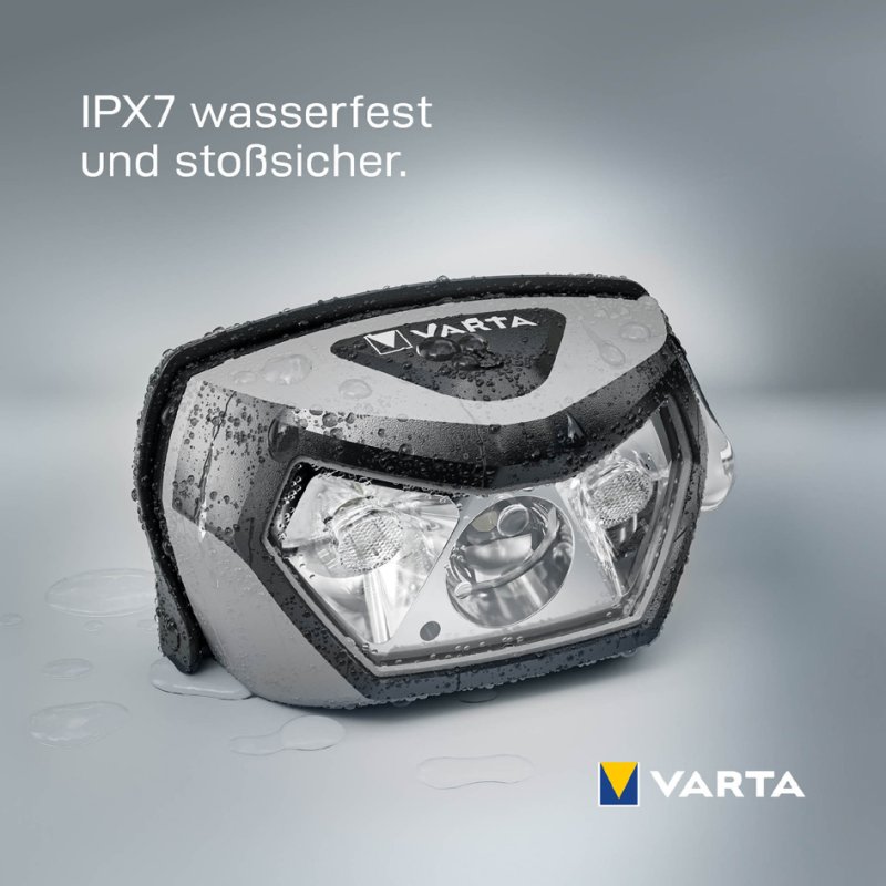 VARTA hoofdlamp Outdoor Sports H30R draadloos oplaadbaar met accu