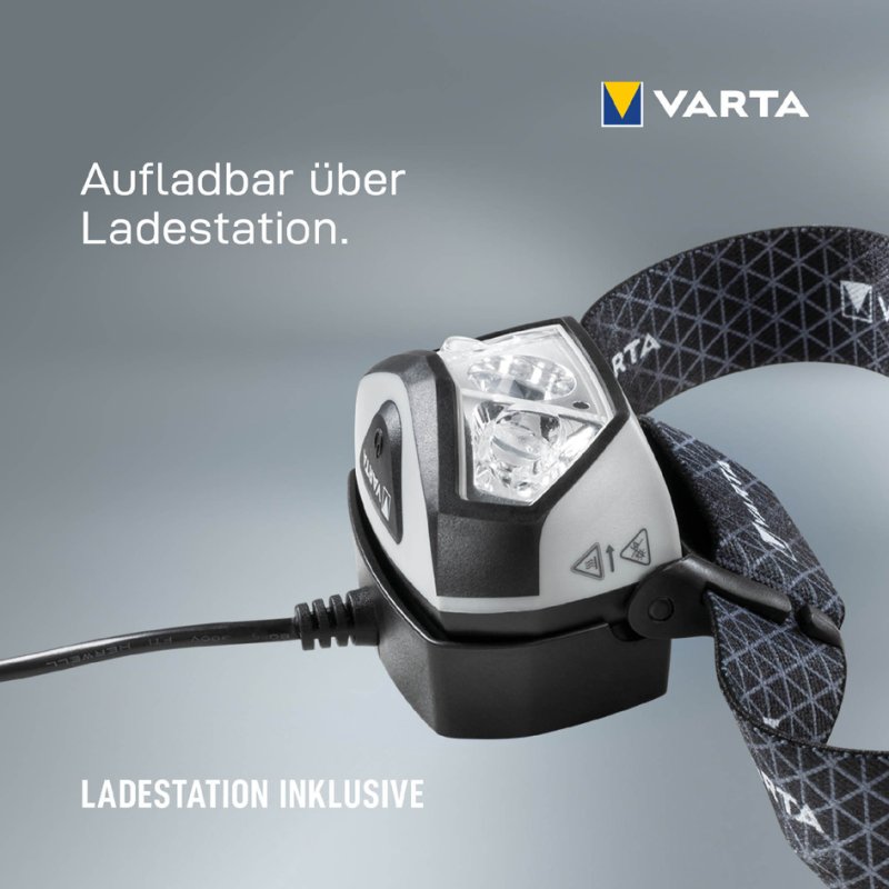 VARTA hoofdlamp Outdoor Sports H30R draadloos oplaadbaar met accu