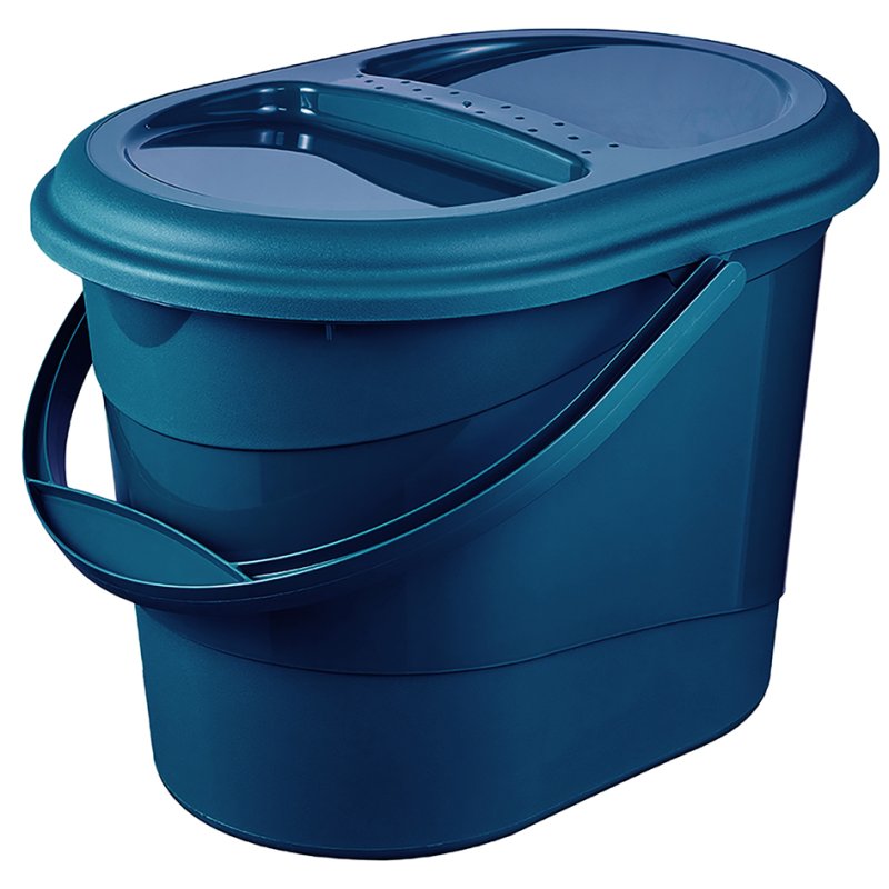 Keeeper Bio Afvalemmer Elsa Eco 13 liter, hemelsblauw
