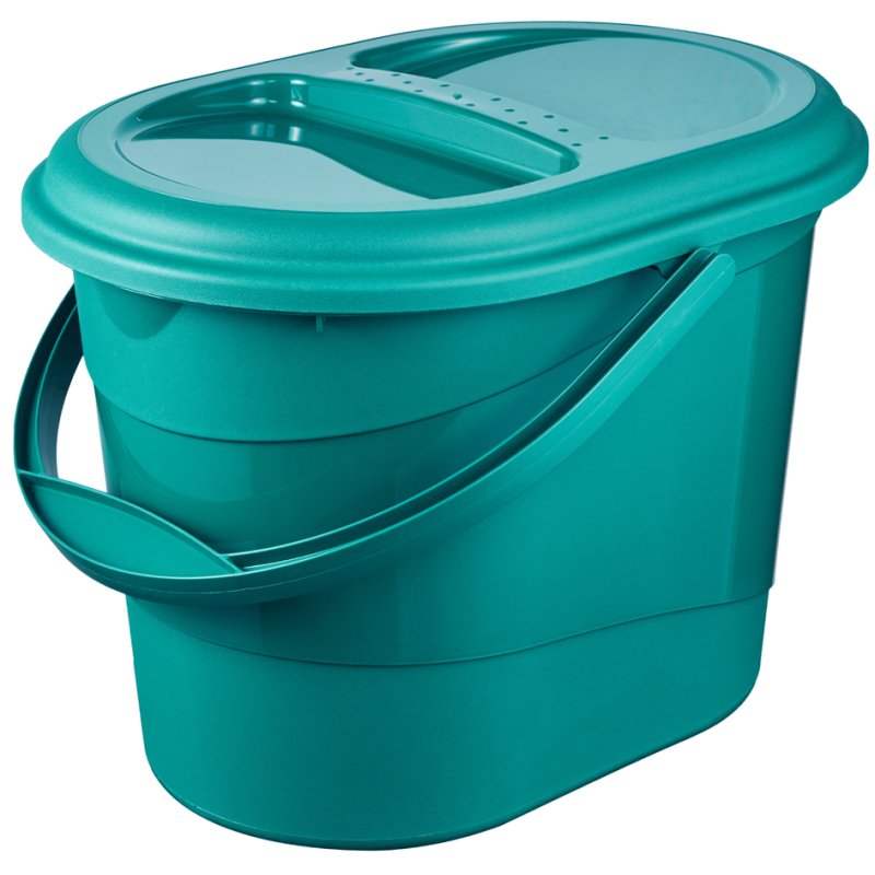 Keeeper Bio Afvalemmer Elsa Eco 13 liter, hemelsblauw