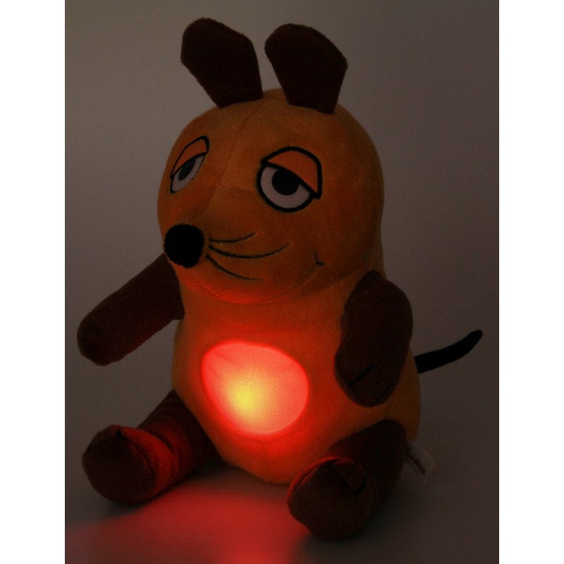 Knuffeldiernachtlampje 'Muis'