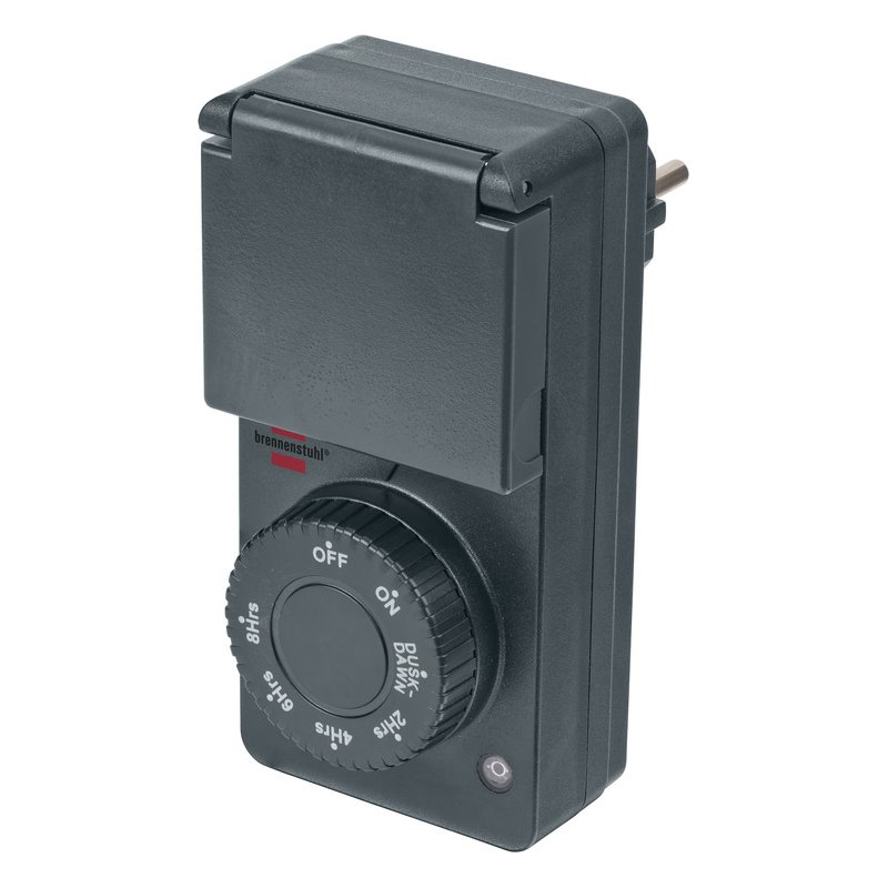 Brennenstuhl tijdschakelaar met schemersensor DDT