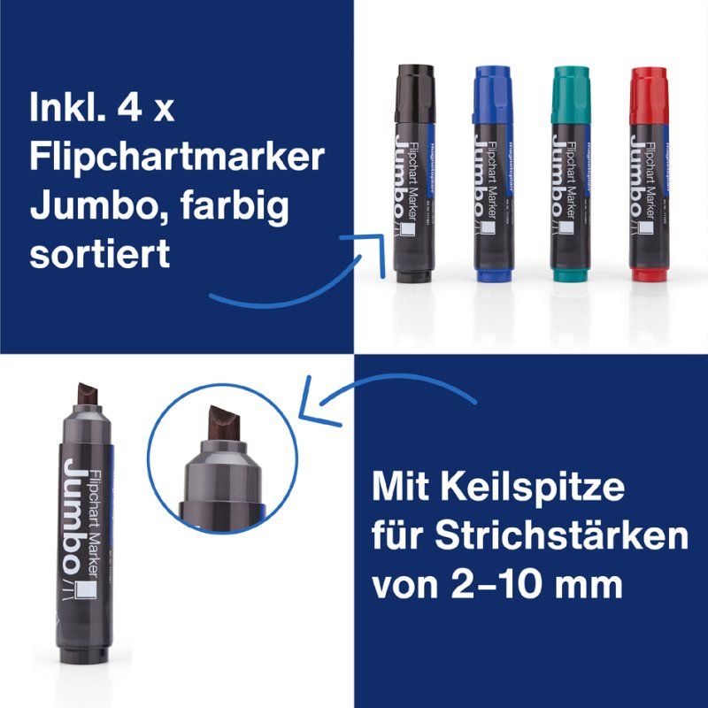 Magnetoplan flipchart accessoire-set