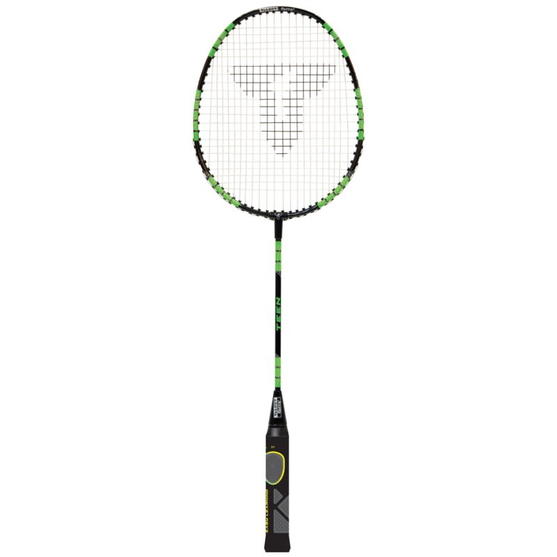 Badmintonracket Talbot Torro Eli Teen, zwart/groen